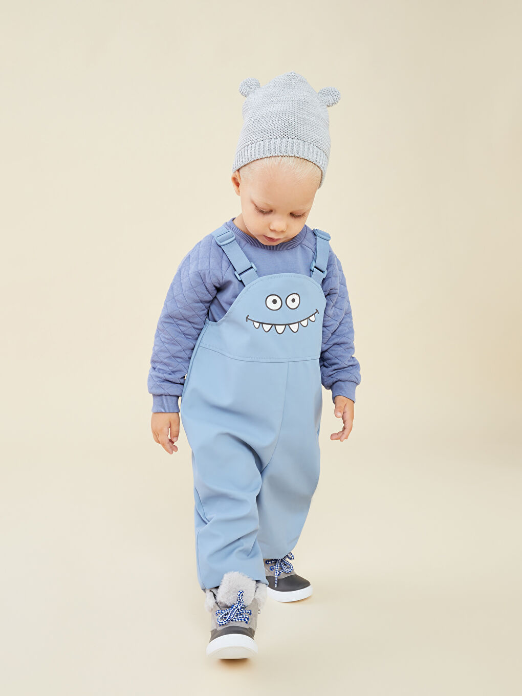 Basic Baby Boy Tricot Beret-1