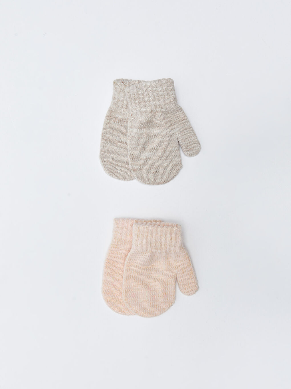 LCW baby Basic Kız Bebek Triko Eldiven 2'li -W21497Z1-L8Q