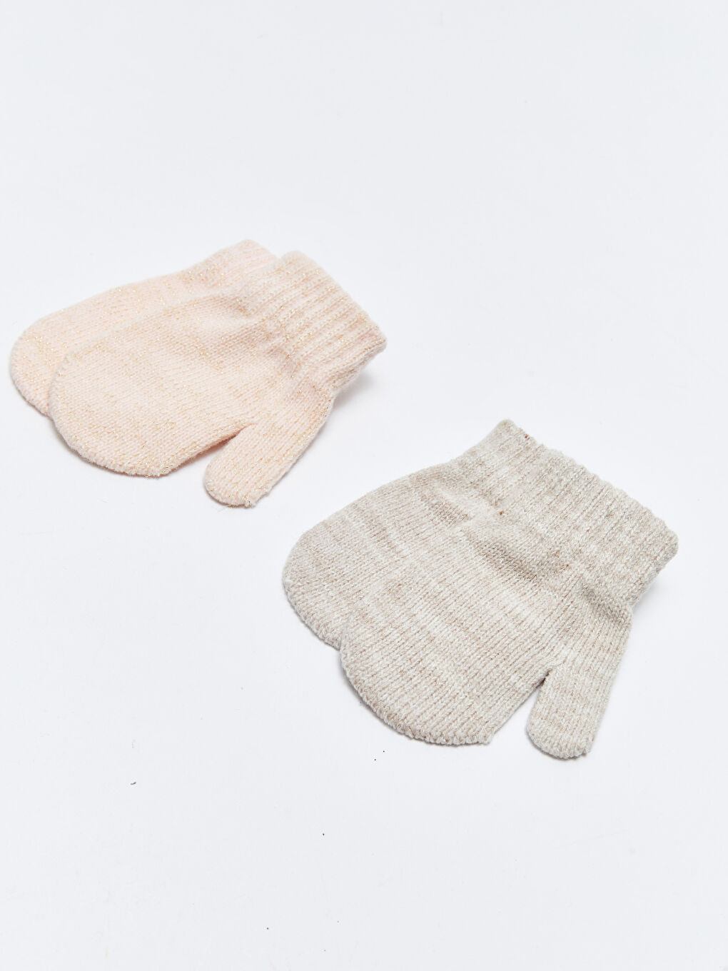 LCW baby Basic Kız Bebek Triko Eldiven 2'li -W21497Z1-L8Q