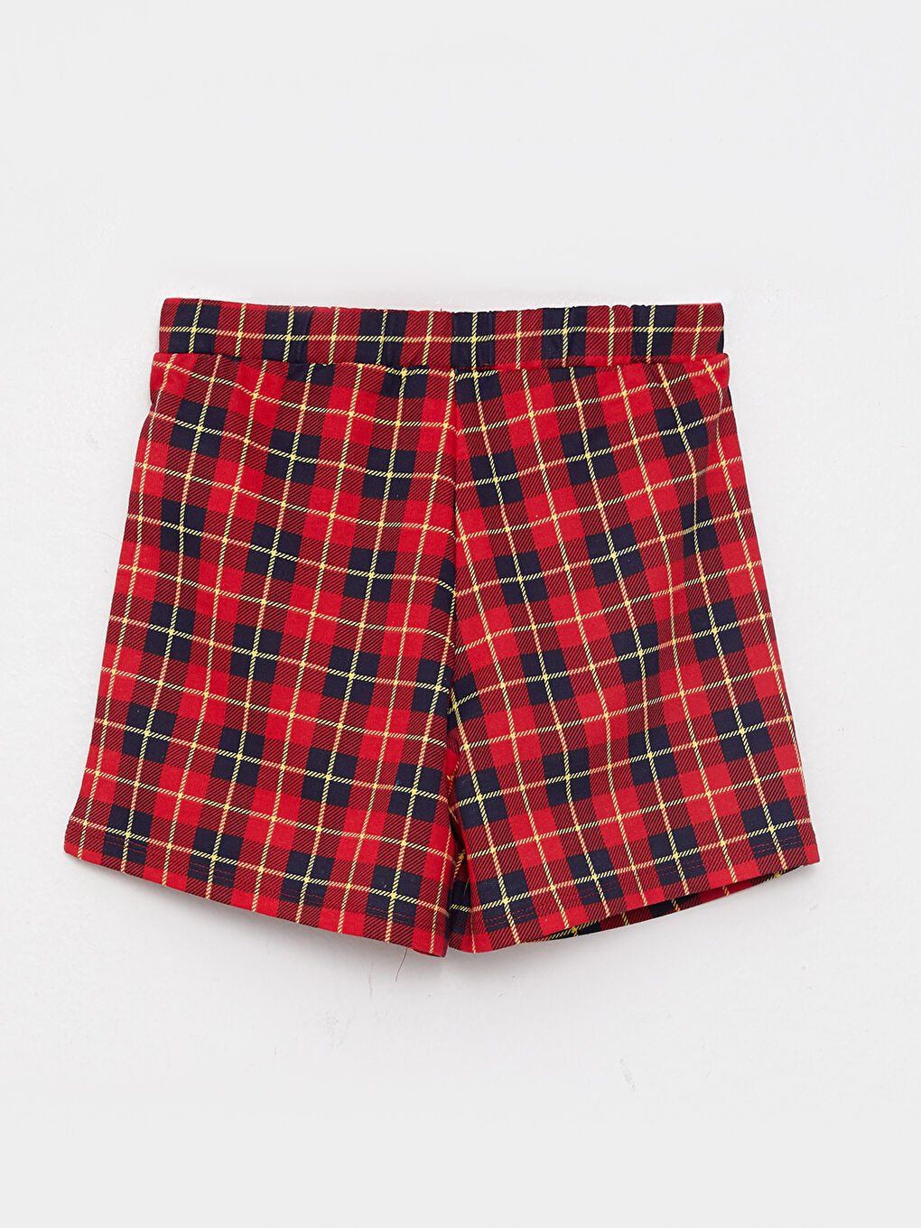 LCW Kids Elastic Waist Plaid Girl Short Skirt -W21498Z4-LSH