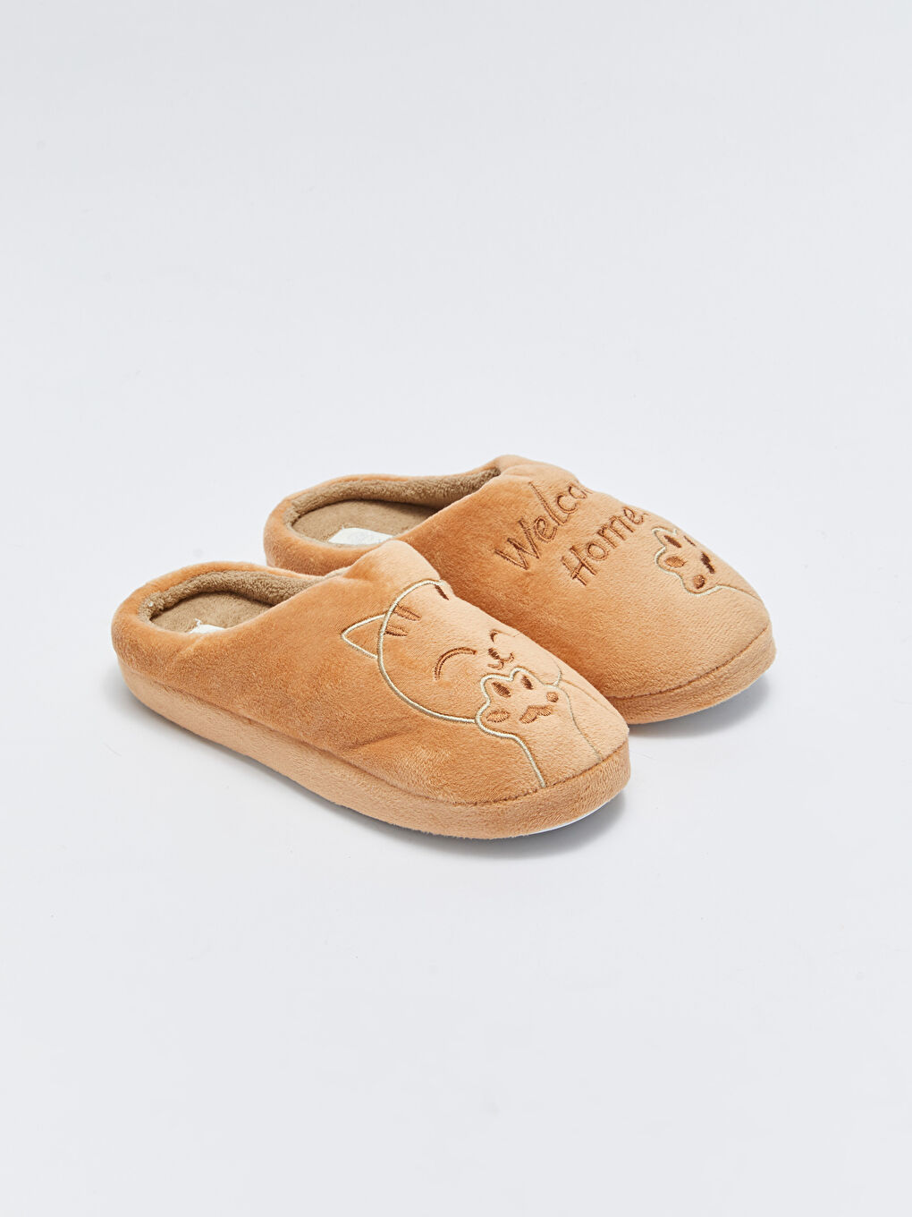 Embroidered Women's Home Slippers