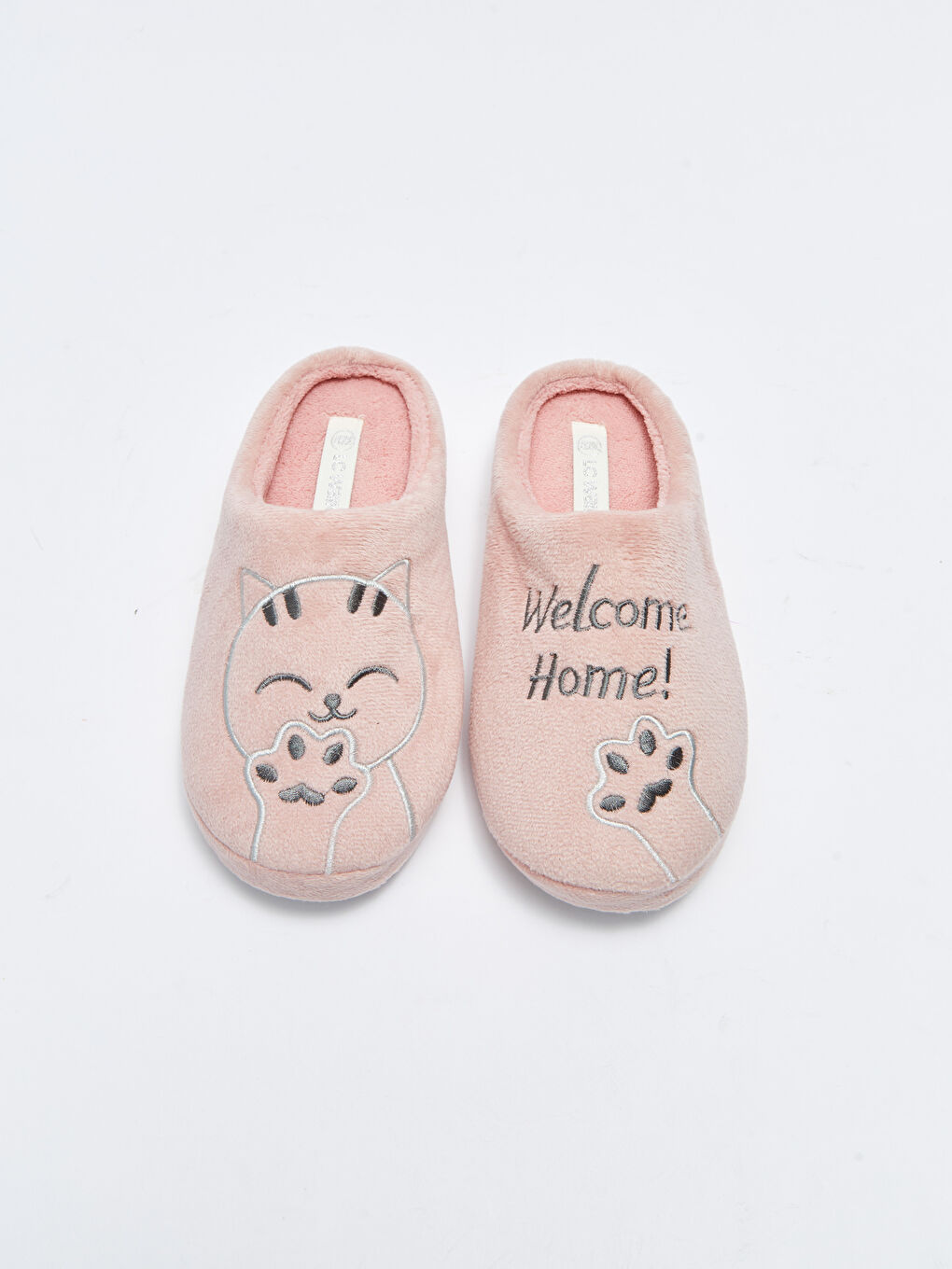 Вышитые Женские Домашние Тапочки-2