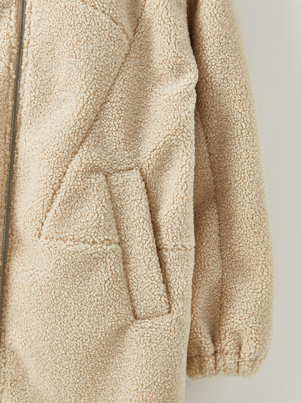 LCW Vision Women's Hooded Plain Coat -W21510Z8-QKP