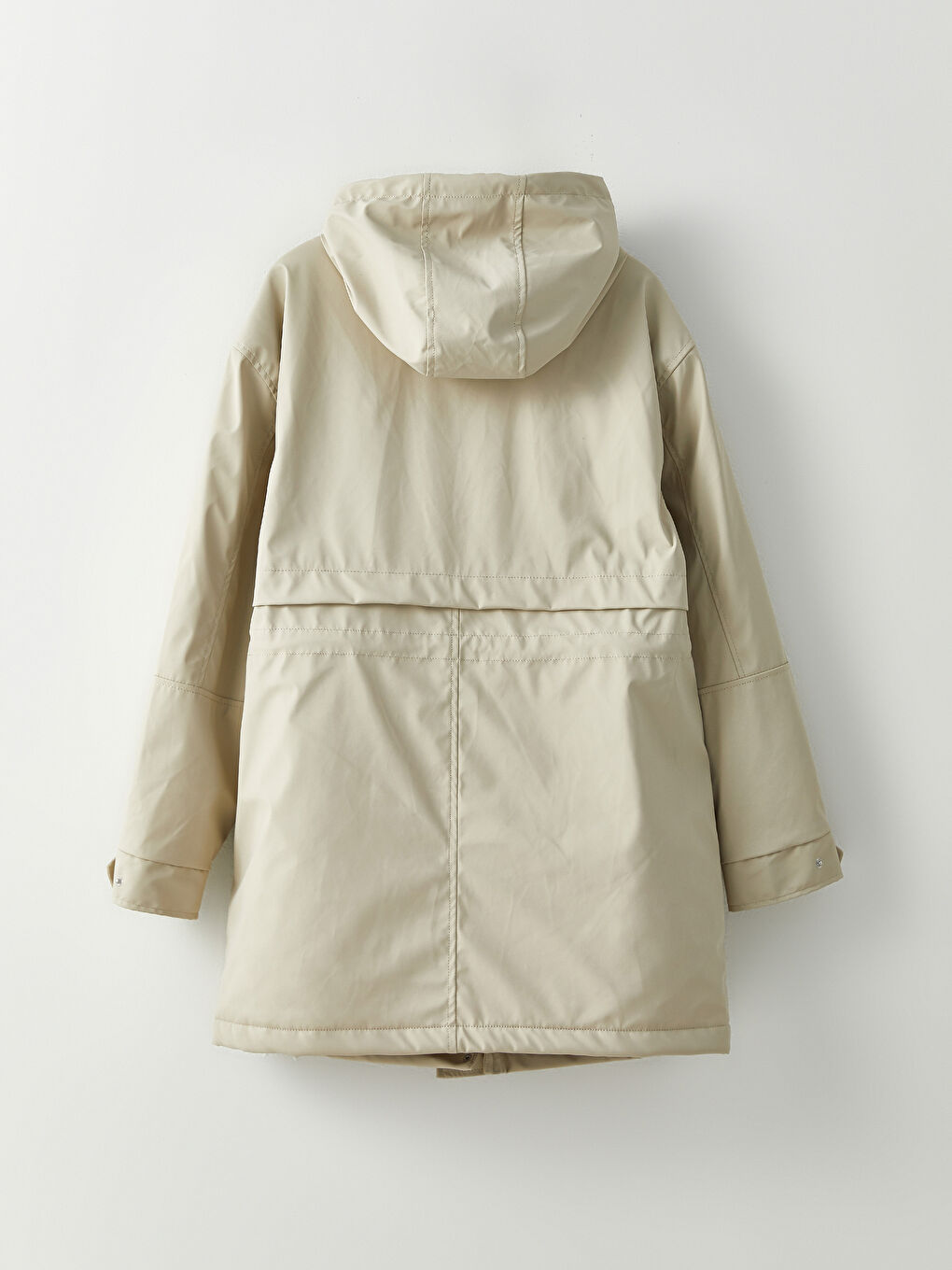 Hooded Regular Long Sleeve Women's Parka-8