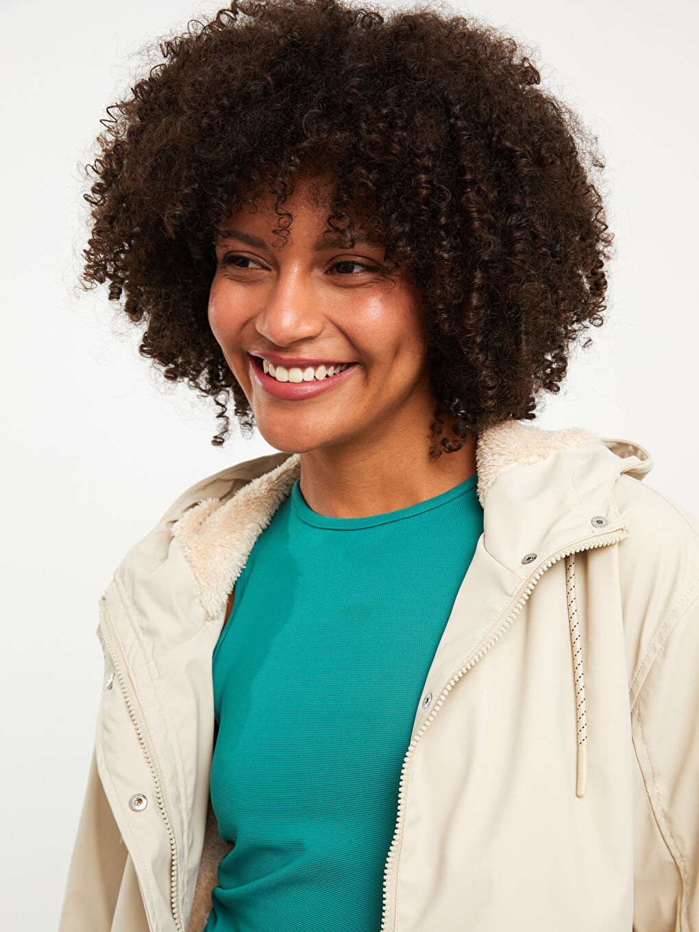 Hooded Regular Long Sleeve Women's Parka-2