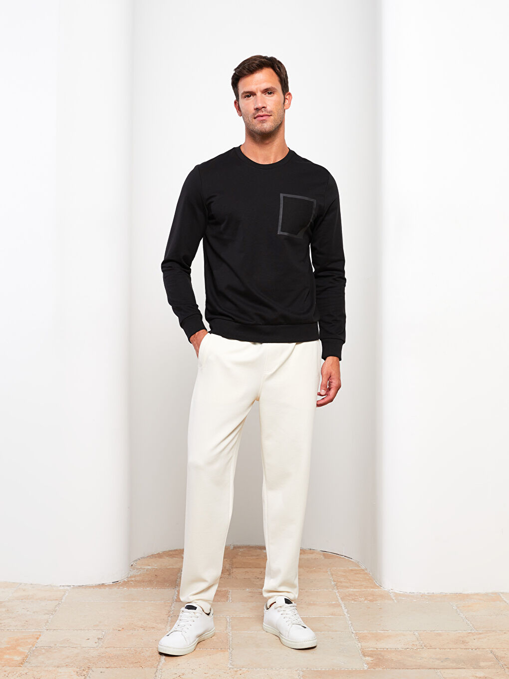 Tunika s aplikacijom i tiskom s kapuljačom-2