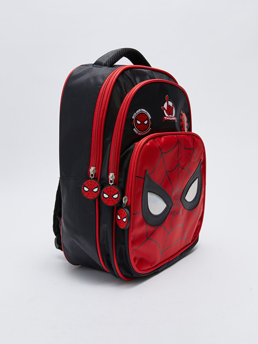 LCW ACCESSORIES Spiderman Lisanslı Çok Bölmeli Erkek Çocuk Sırt Çantası-1