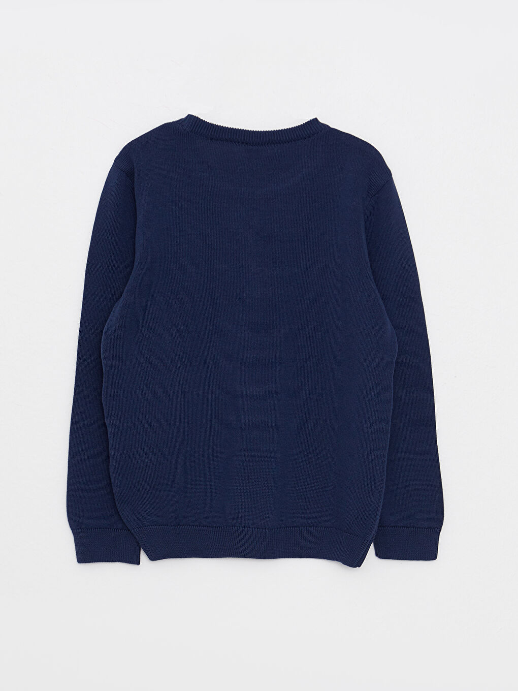 LCW Kids Bisiklet Yaka Basic Uzun Kollu Erkek Çocuk Triko Kazak -W21586Z4-HEL