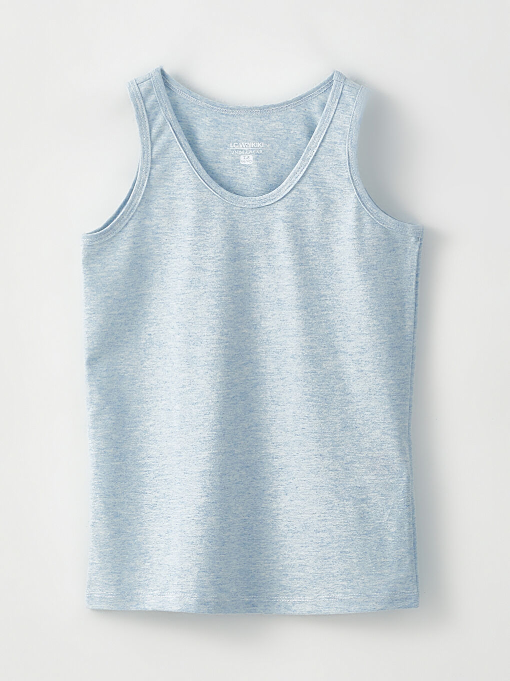 Lot de 2 Débardeurs Basique en Coton pour Garçons à Col Rond-1