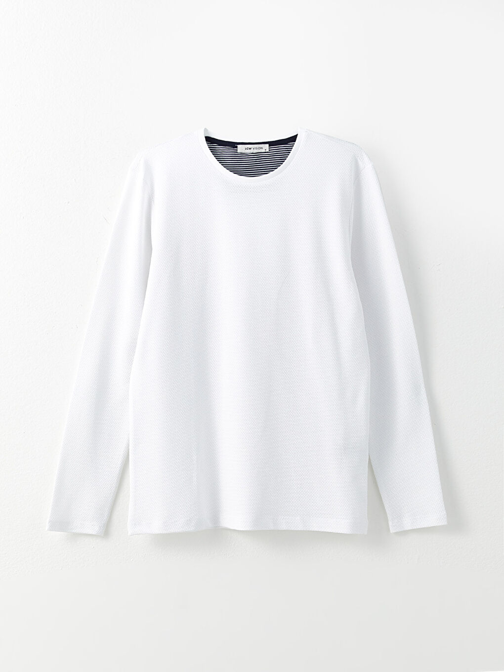LCW Vision Rundhalsausschnitt Langarm Herren-Sweatshirt -W21602Z8-Q6K