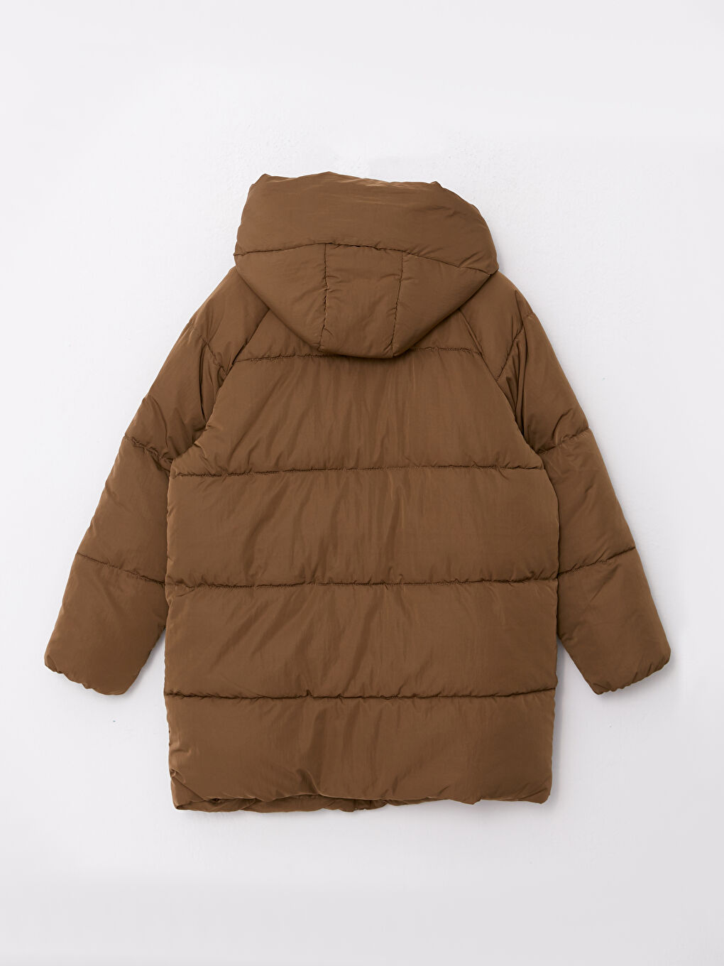 LCW Vision Women's Hooded Plain Puffer Coat -W21629Z8-EW6