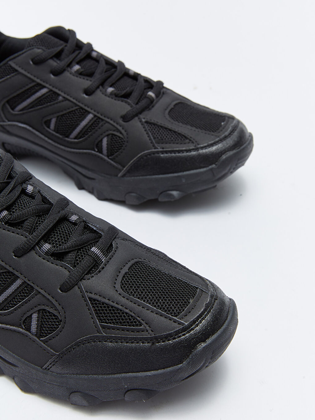 Ерлерге арналған баулы қалың табанды трекинг аяқ киімі-2