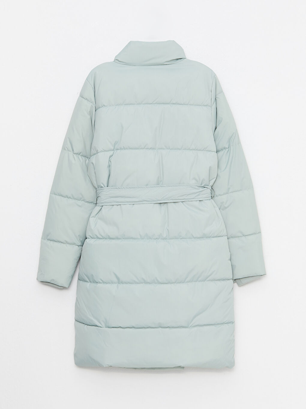 Turtle Neck Regular Long Sleeve Women's Puffer-8