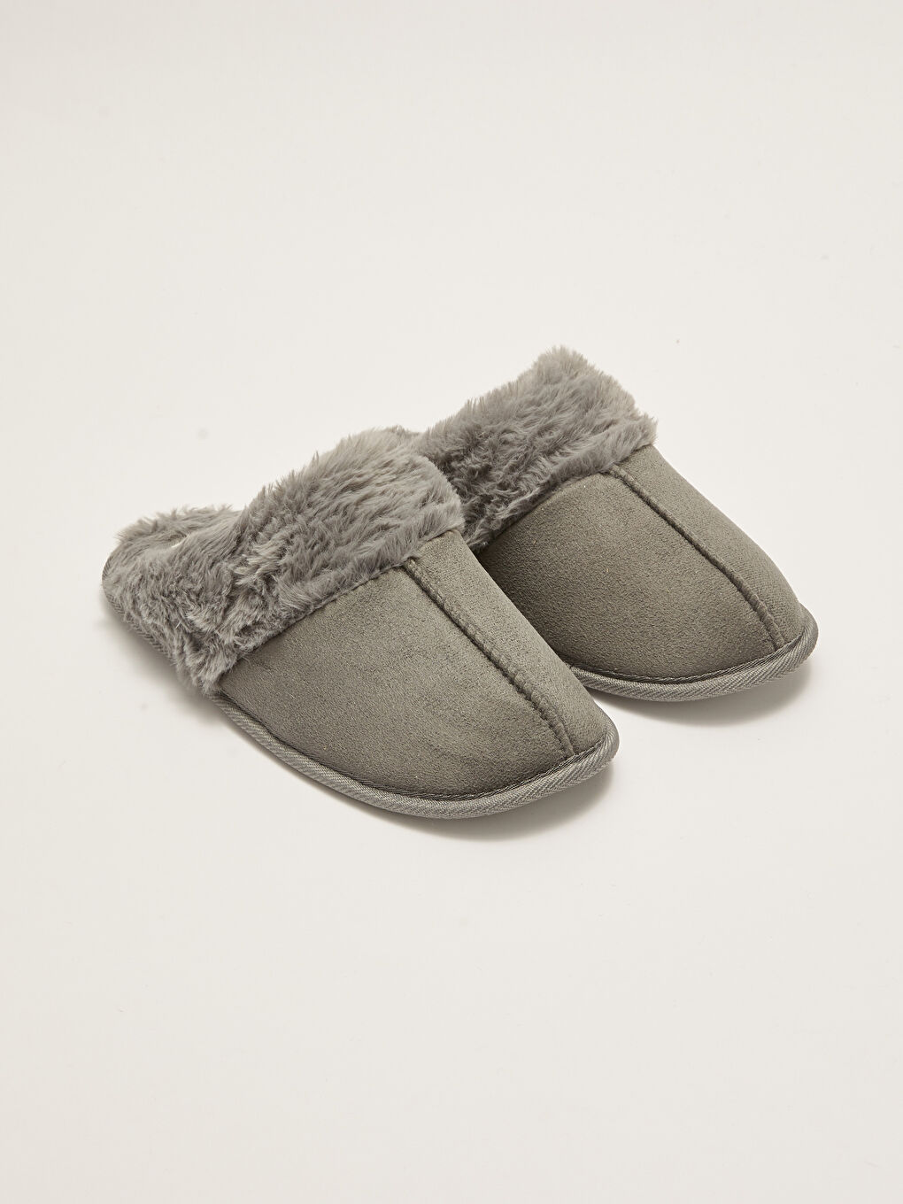 Closed Front Plush Women's House Slippers