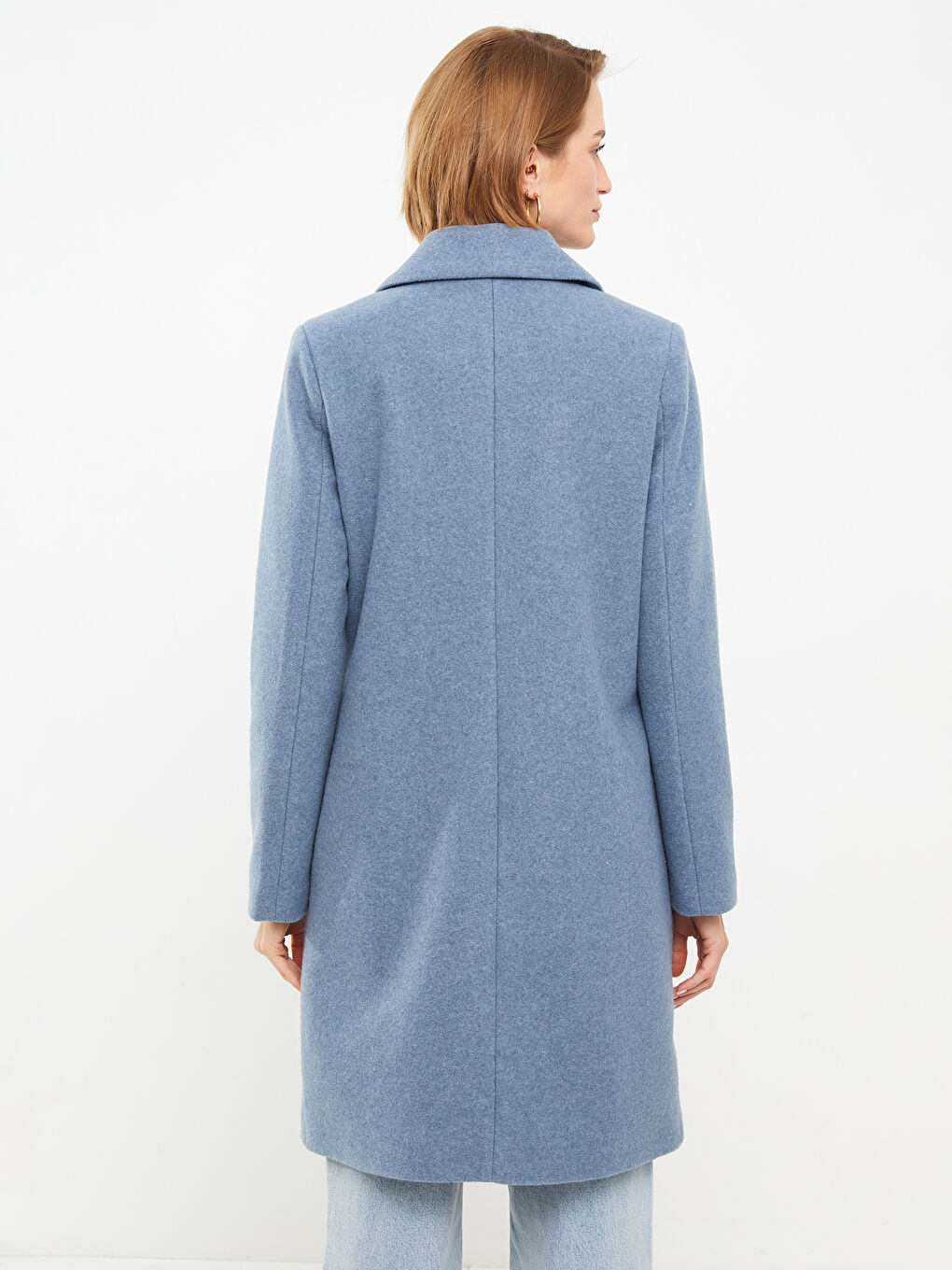 Палто с яка за жени от кашет-5