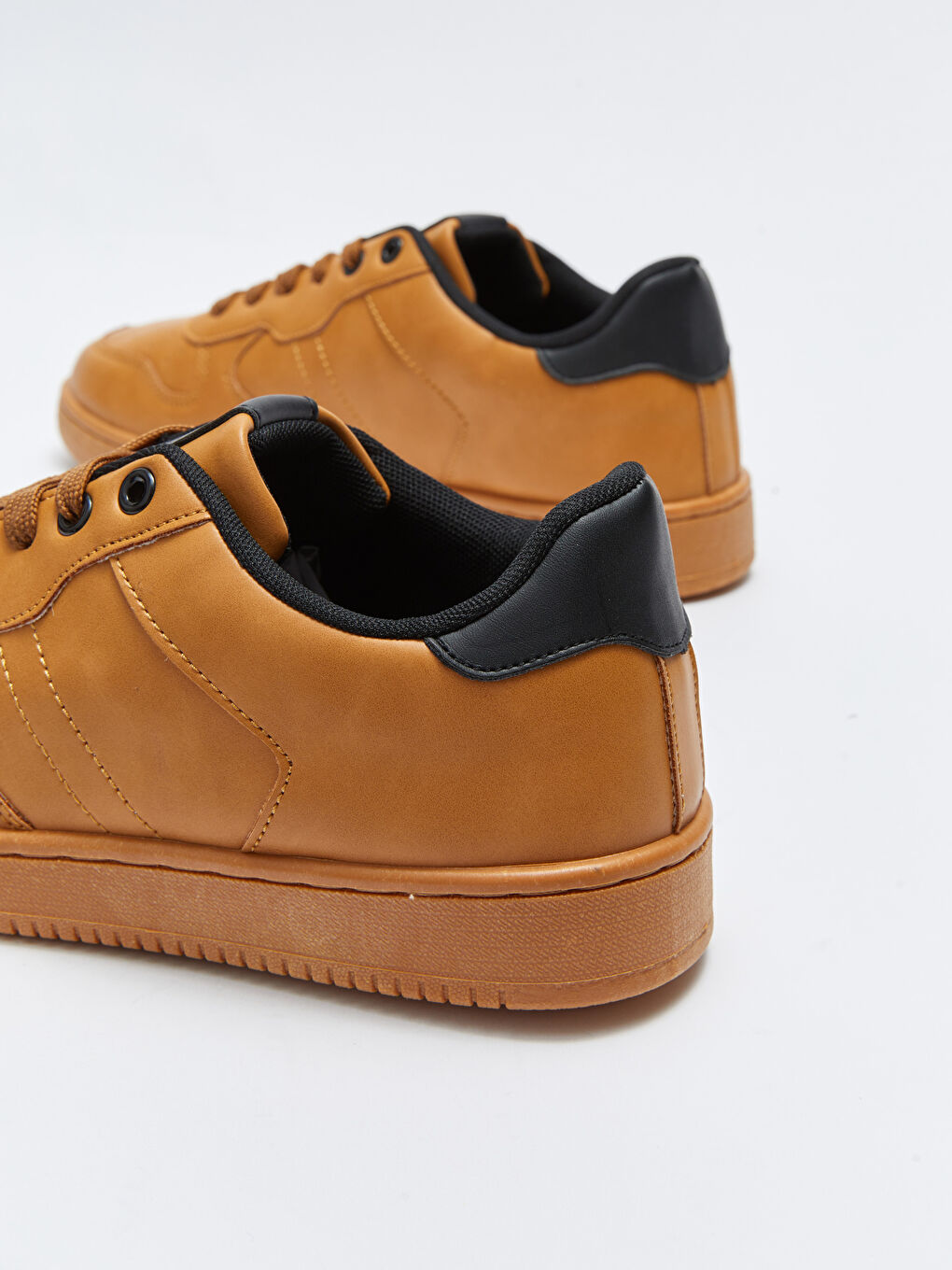 Sneaker für Herren aus Kunstleder mit Schnürung-4