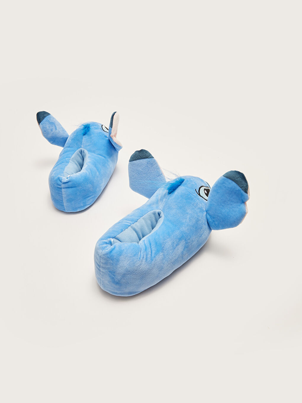 Karışık Lilo & Stitch Lisanslı Nakışlı Kadın Ev Botu-4