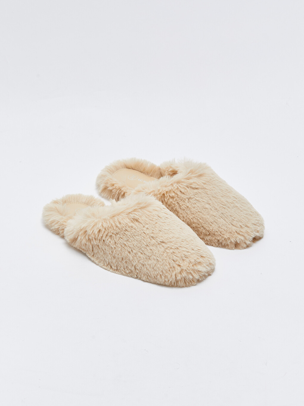 Closed Front Plush Women's House Slippers