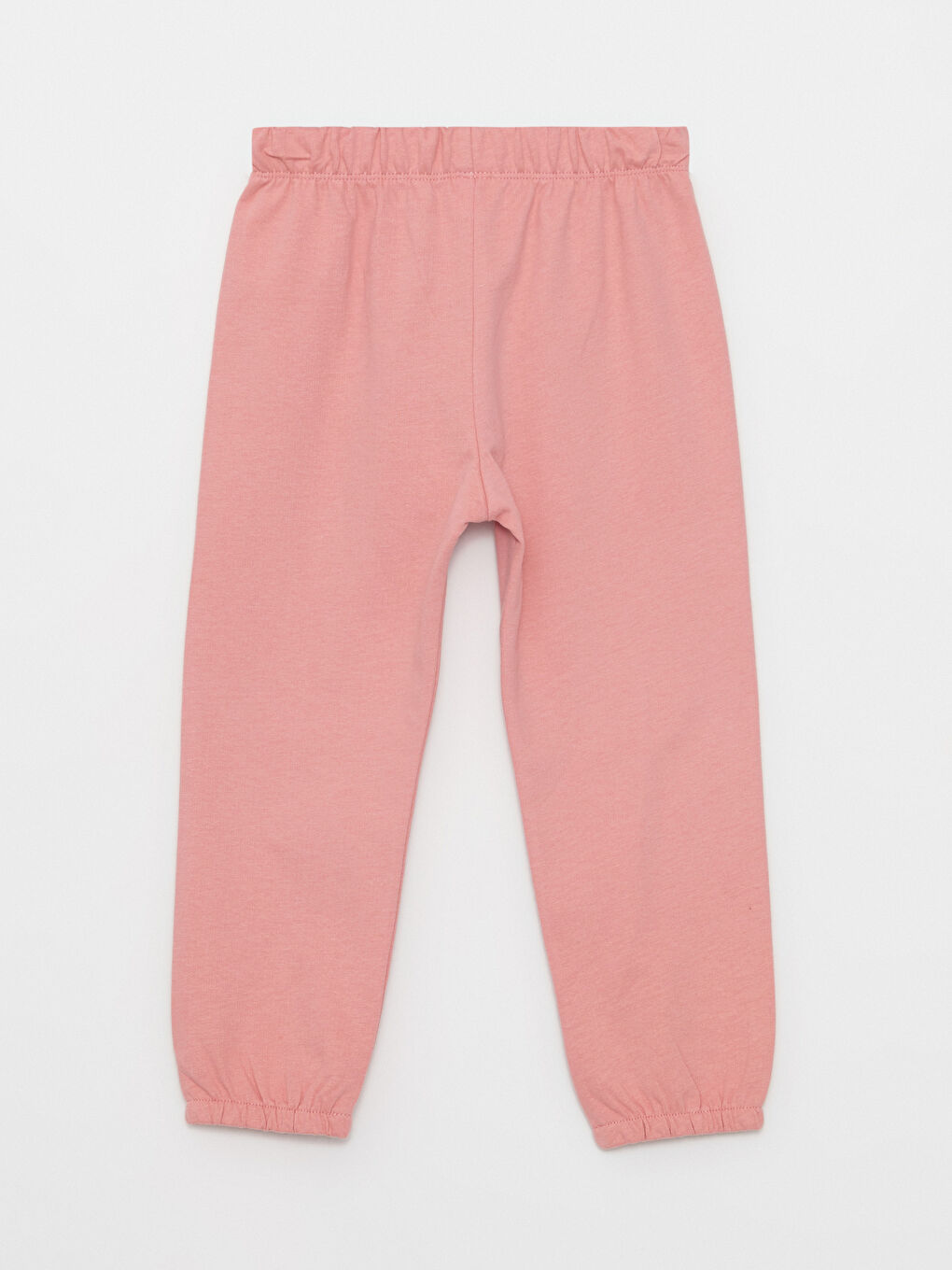 Спортивні штани для дівчаток з еластичною талією та принтом-2