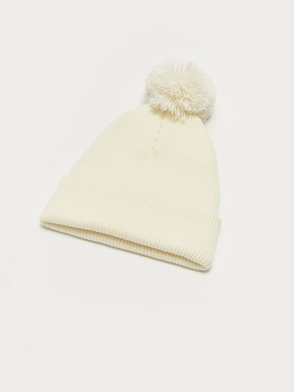 قبعة بيريه تريكو أساسية للبنات الرضع-2