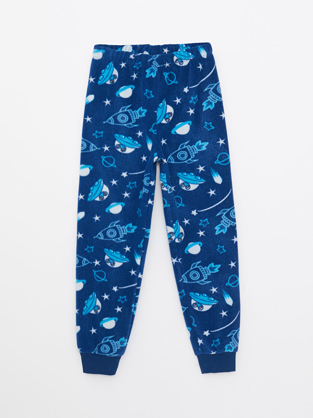 LCW Kids Rundhalsausschnitt Bedrucktes Langarm Polar Pyjama-Set für Jungen -W21836Z4-H9U