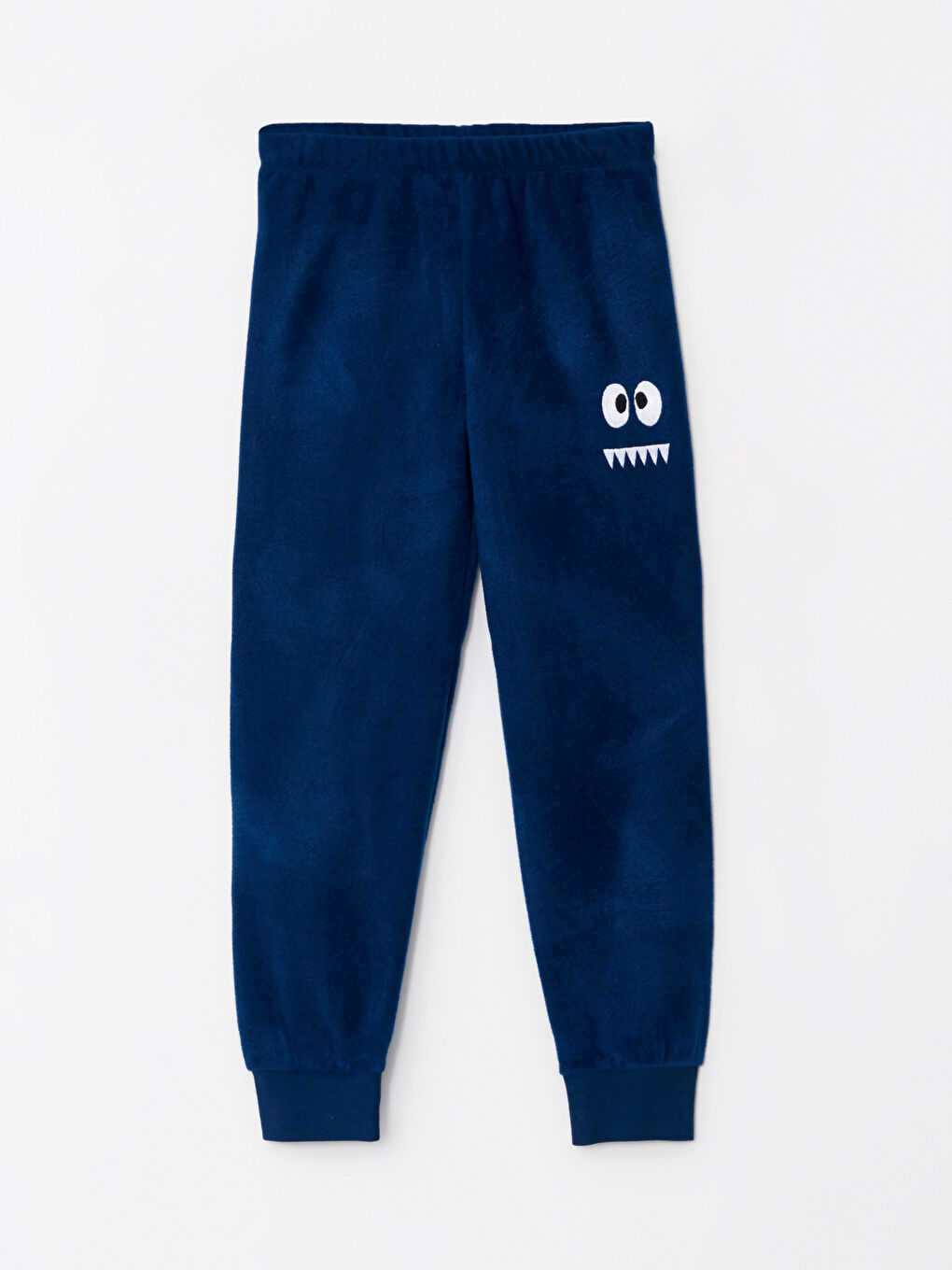 Crew Neck Embroidered Long Sleeve Polar Boys' Pyjama Set-2