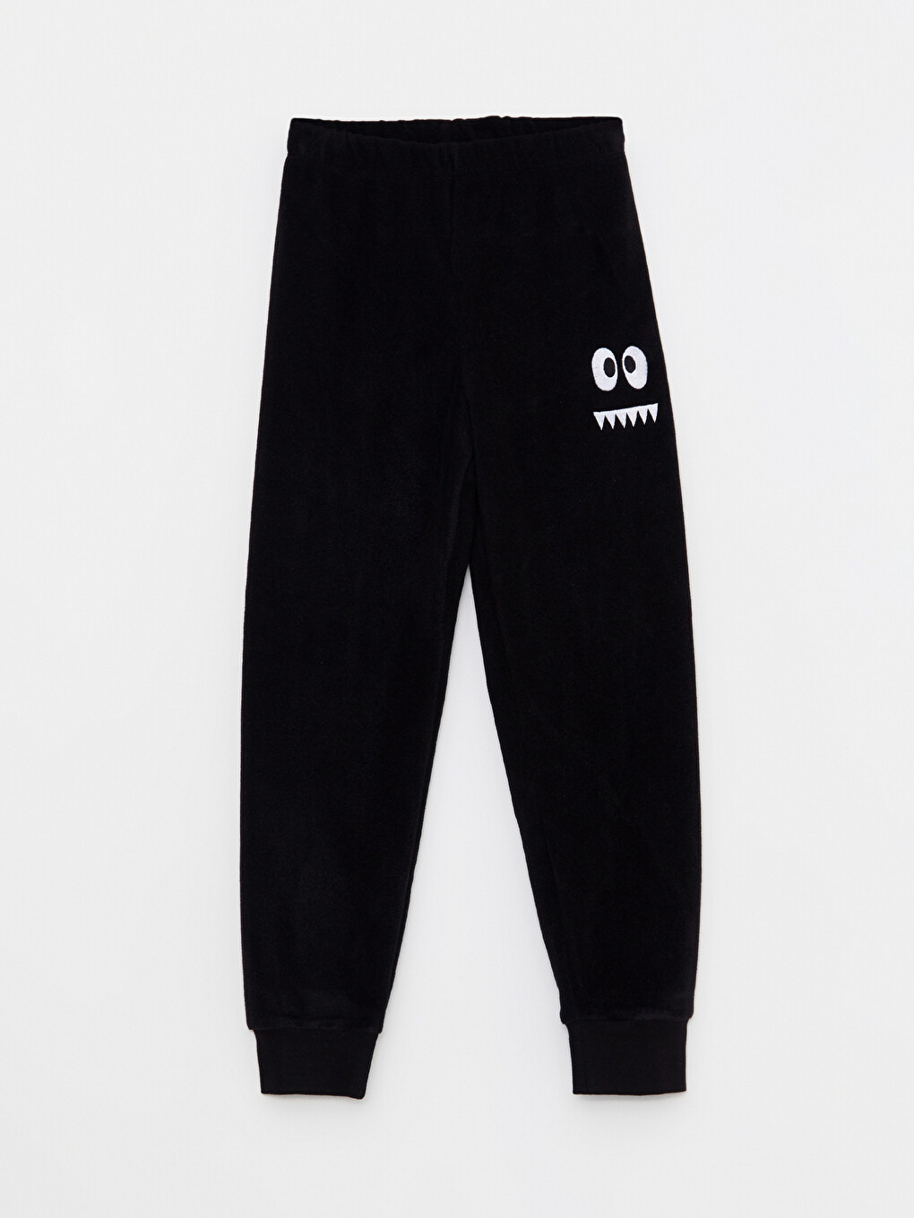Crew Neck Embroidered Long Sleeve Polar Boys' Pyjama Set-2