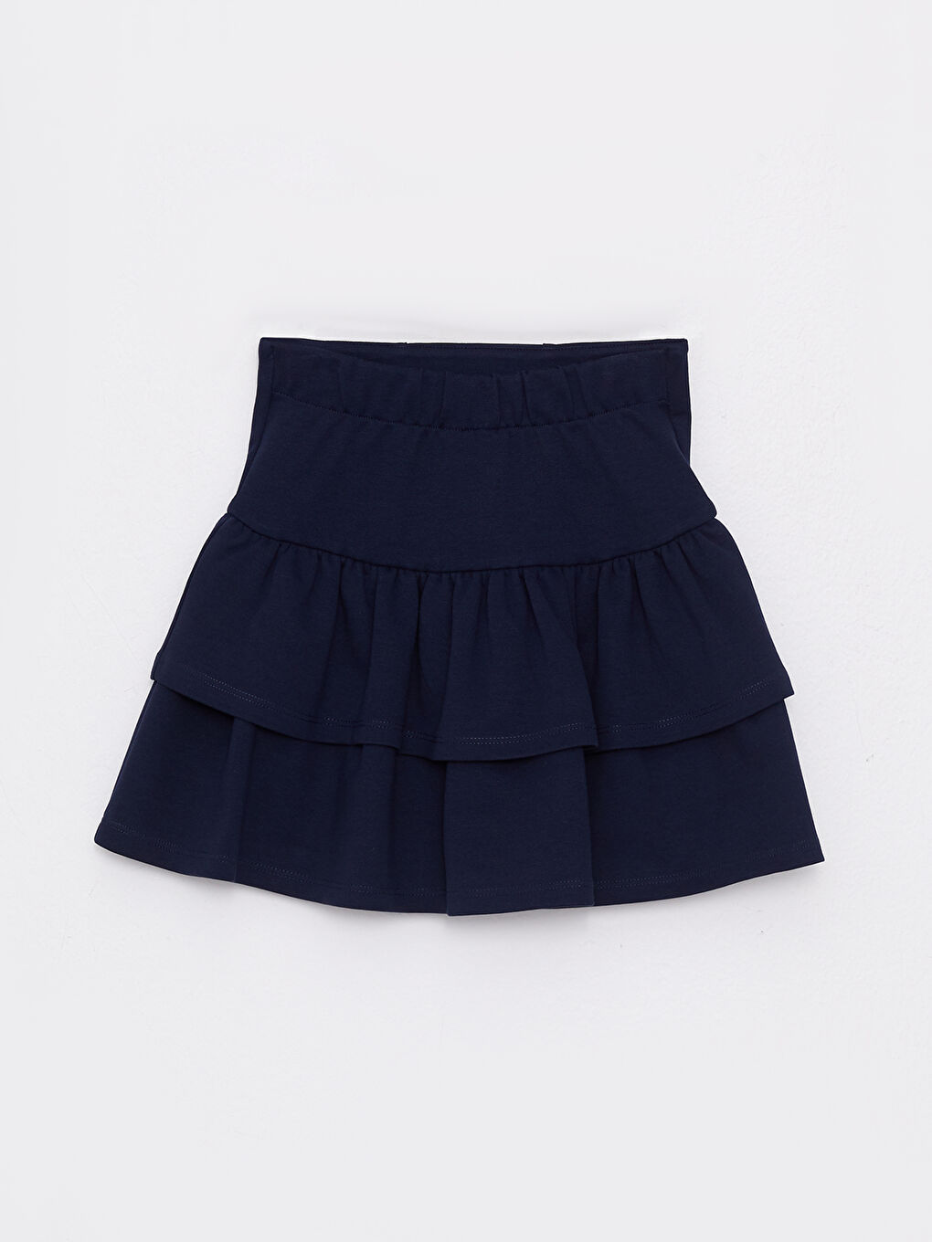 Elastic Waist Ruffle Girl Skirt-1