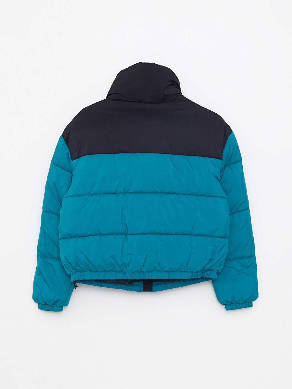 LCW Vision Stehkragen Farbblock Langarm Damen Daunenjacke -W21856Z8-TX8