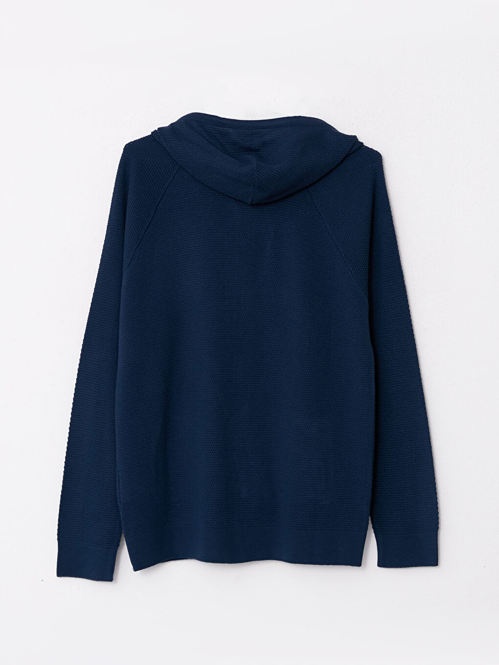 İndigo Slim Fit Kapüşonlu Erkek Triko Hırka-6