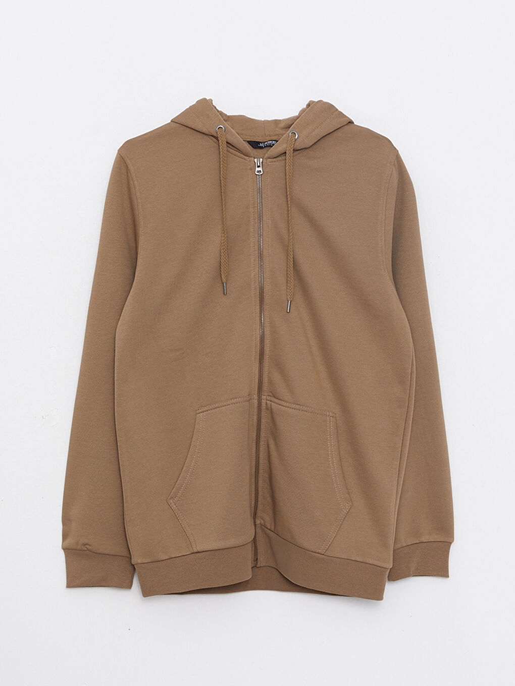 LCWAIKIKI Basic Comfortable Fit Hooded Men's Thick Sports Cardigan -W21902Z8-GUT