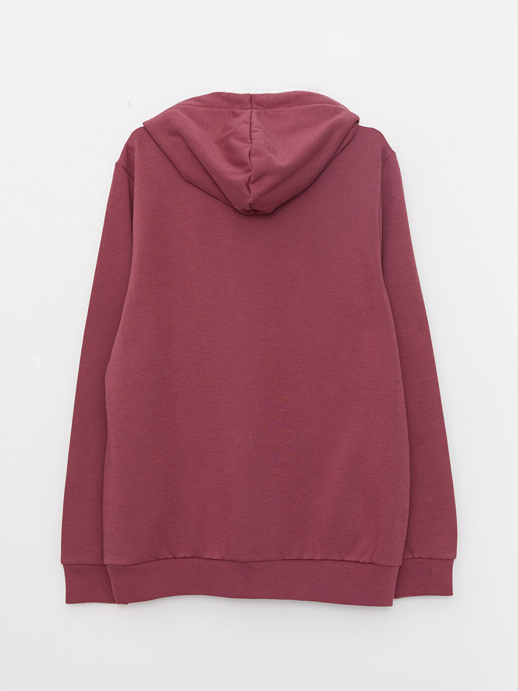 LCWAIKIKI Basic Gül Kurusu Uzun Kollu Erkek Hoodie - 6