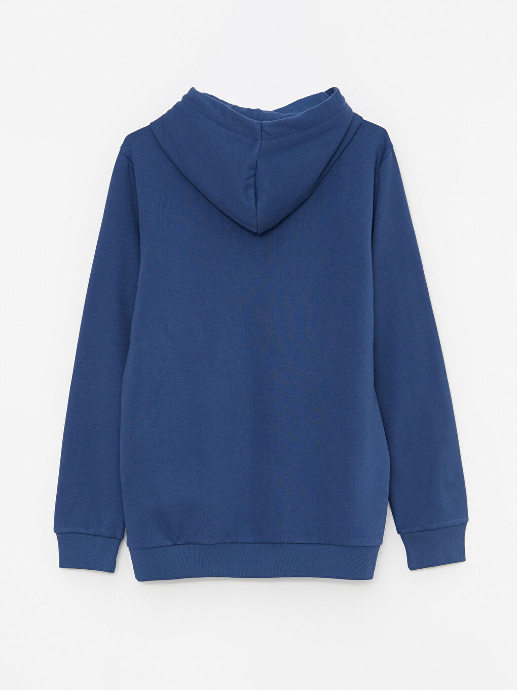 LCWAIKIKI Basic Lacivert Uzun Kollu Erkek Kalın Hoodie - 6