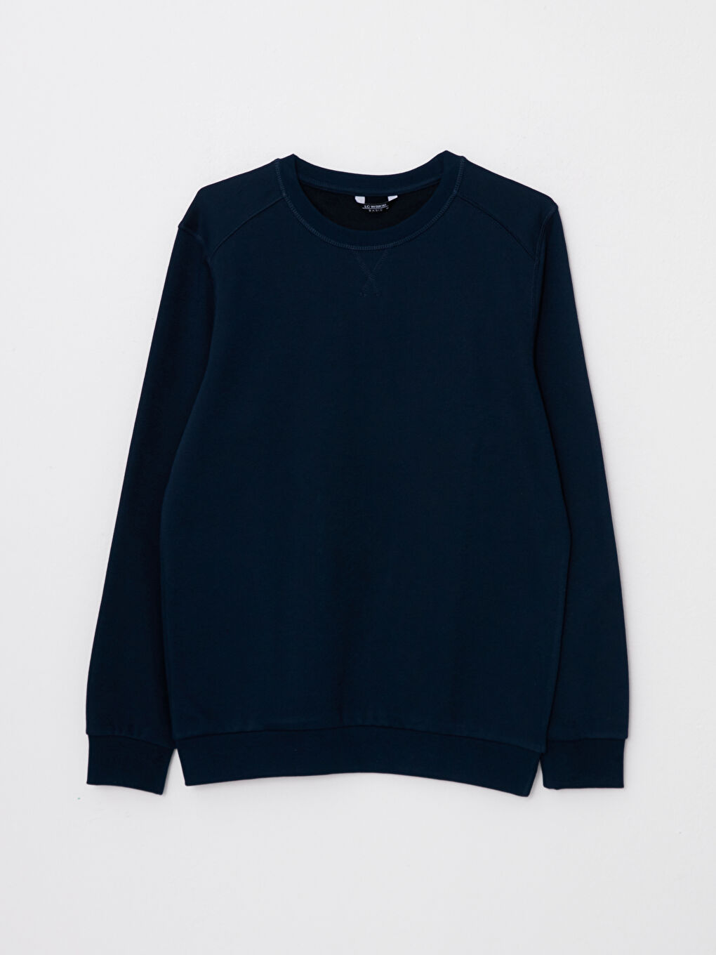 LCWAIKIKI Basic Crew Neck Long Sleeve Men's Thick Sweatshirt -W21907Z8-DWP