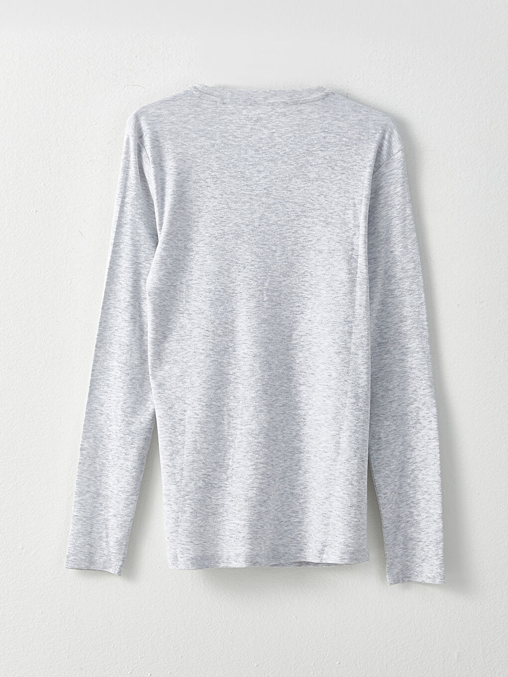 Crew Neck Long Sleeve Jersey Men's T-Shirt-6
