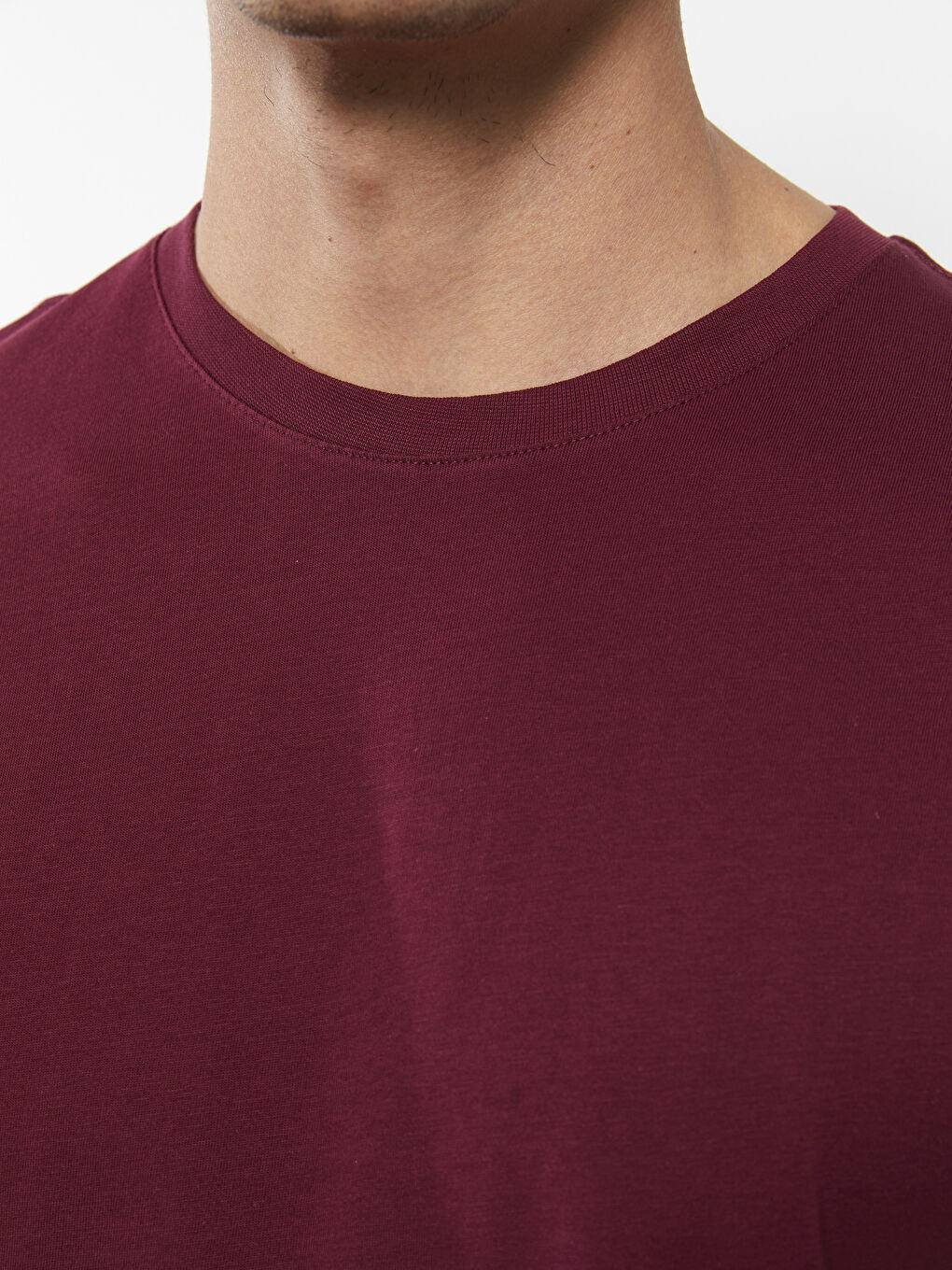 LCWAIKIKI Basic Crew Neck Jersey Men's T-Shirt -W21923Z8-KW8