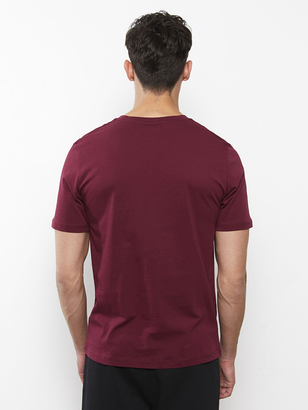 LCWAIKIKI Basic Crew Neck Jersey Men's T-Shirt -W21923Z8-KW8