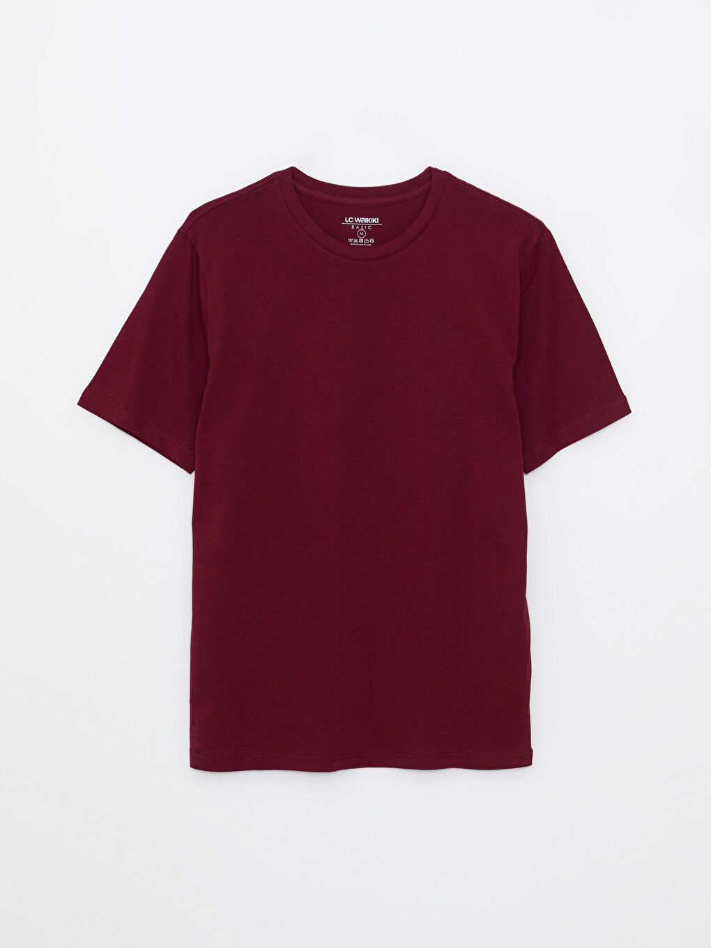 LCWAIKIKI Basic Crew Neck Jersey Men's T-Shirt -W21923Z8-KW8