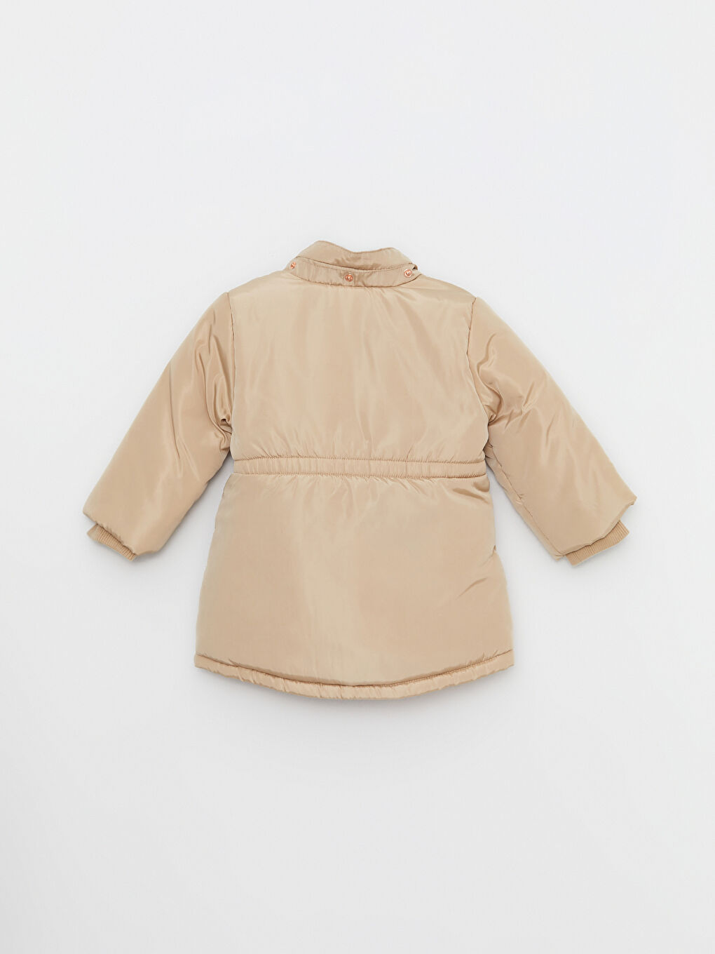 Hooded Long Sleeve Baby Girl Coat-2