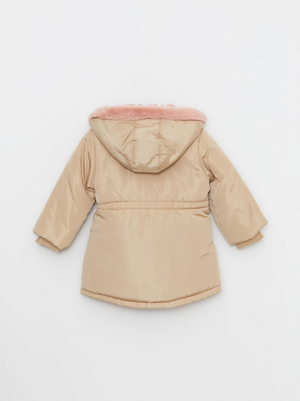 Hooded Long Sleeve Baby Girl Coat-3