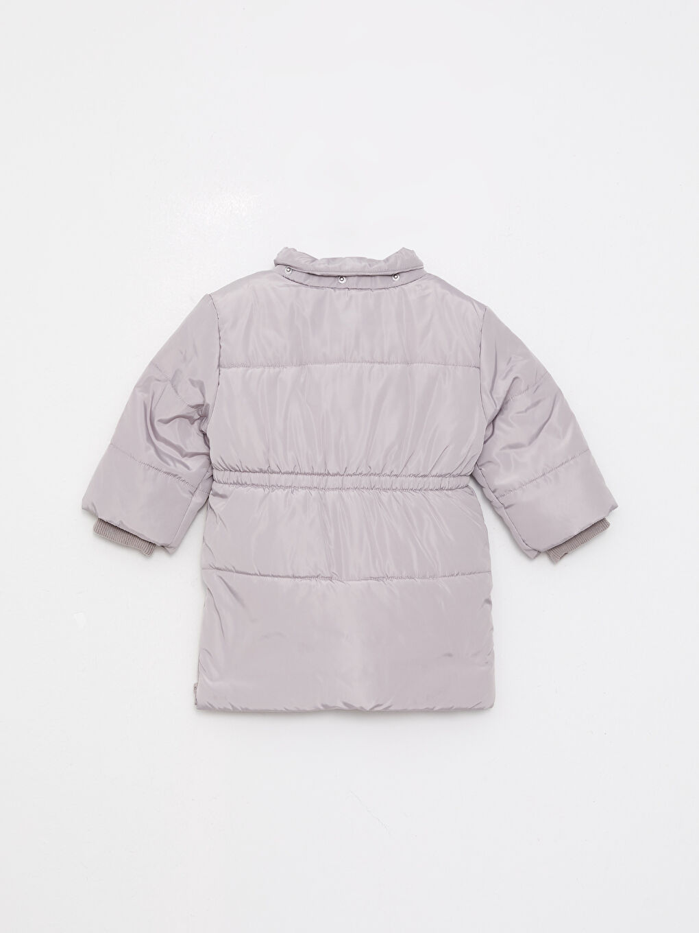 Hooded Long Sleeve Baby Girl Coat-2