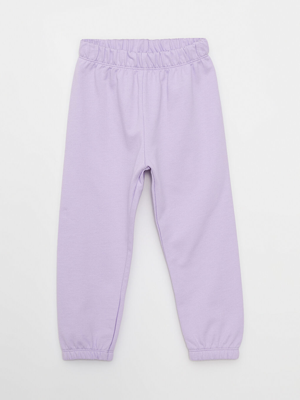 Crew Neck Long Sleeve Printed Baby Girl Sweatshirt and Trousers 2-Pack Set-2