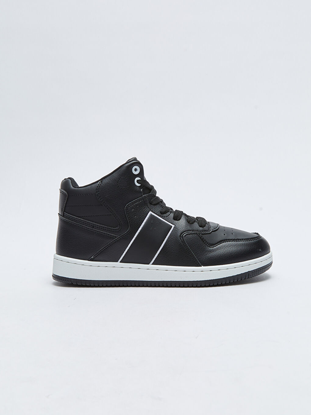 Bestickte Schnür-Sneaker in Knöchellänge für Herren-1