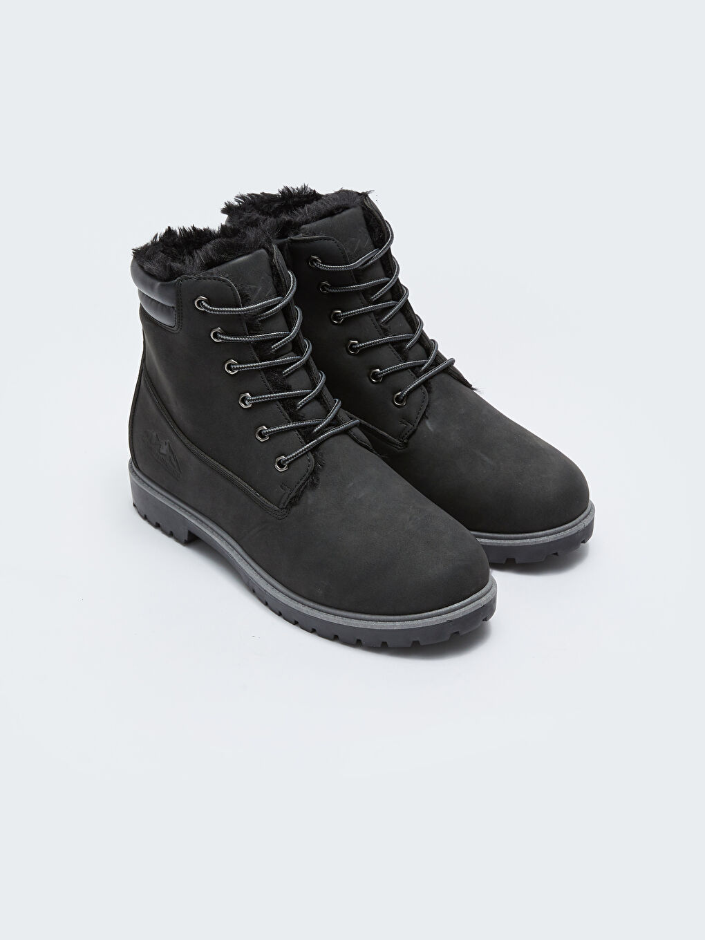 Siyah Bağcıklı Bilek Boy Erkek Bot