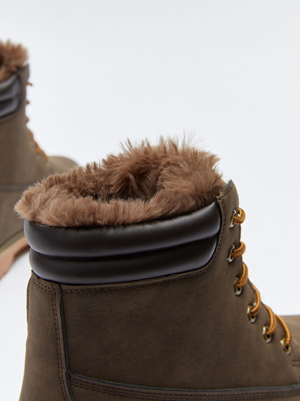 Ботинки Мужские На Шнуровке До Щиколотки-5