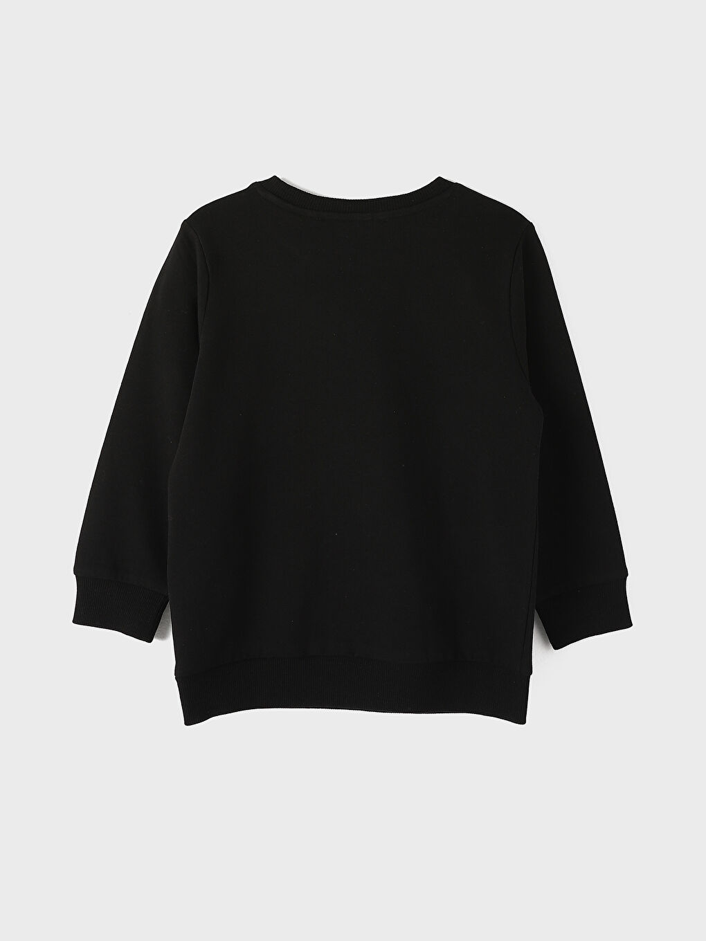Crew Neck Printed Girls' Sweatshirt -W21978Z4-CVL