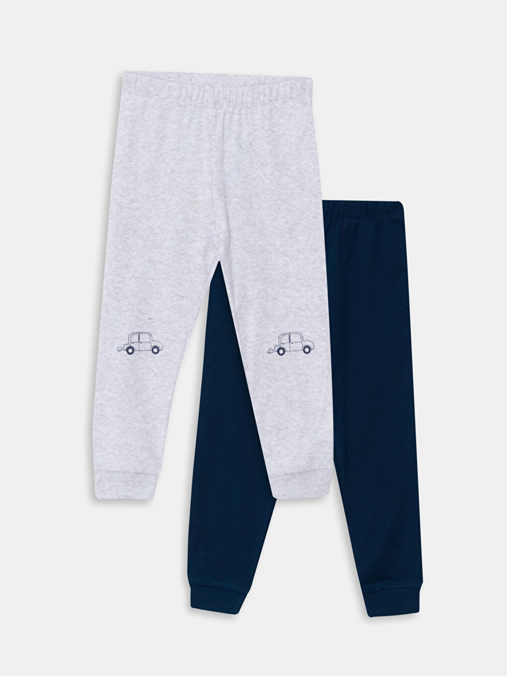 LCW baby Beli Lastikli Pamuklu Erkek Bebek Pijama Takım -W21980Z1-CX8
