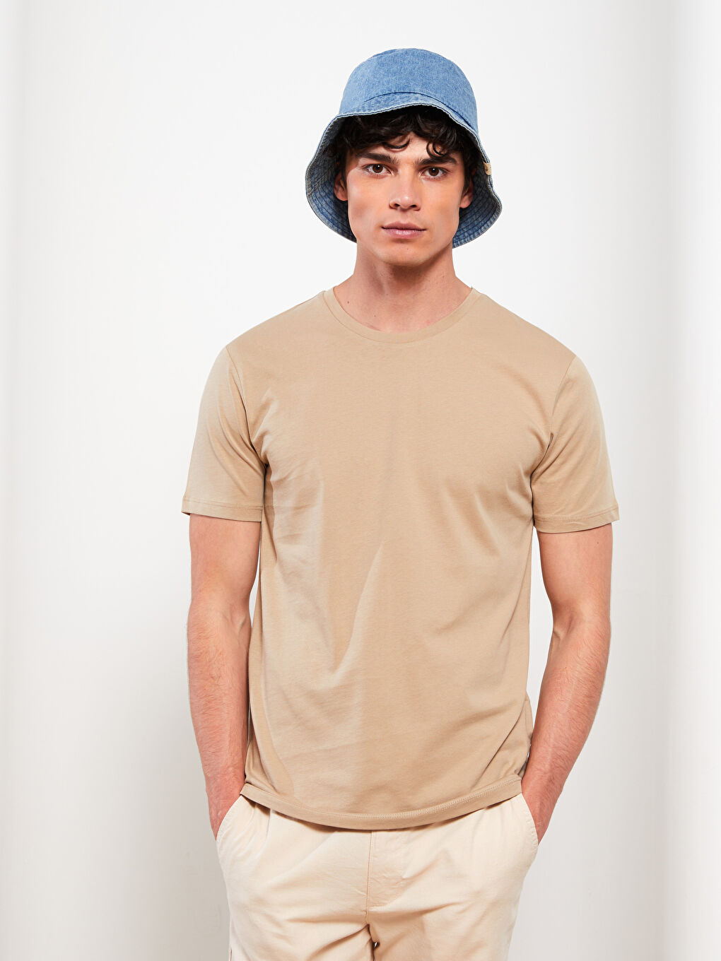 Crew Neck Jersey Men's T-Shirt