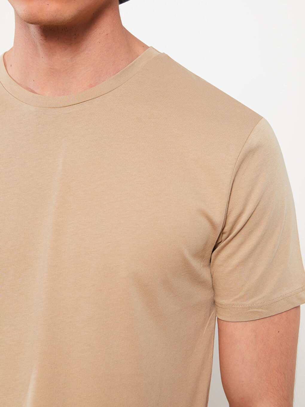 Crew Neck Jersey Men's T-Shirt-3