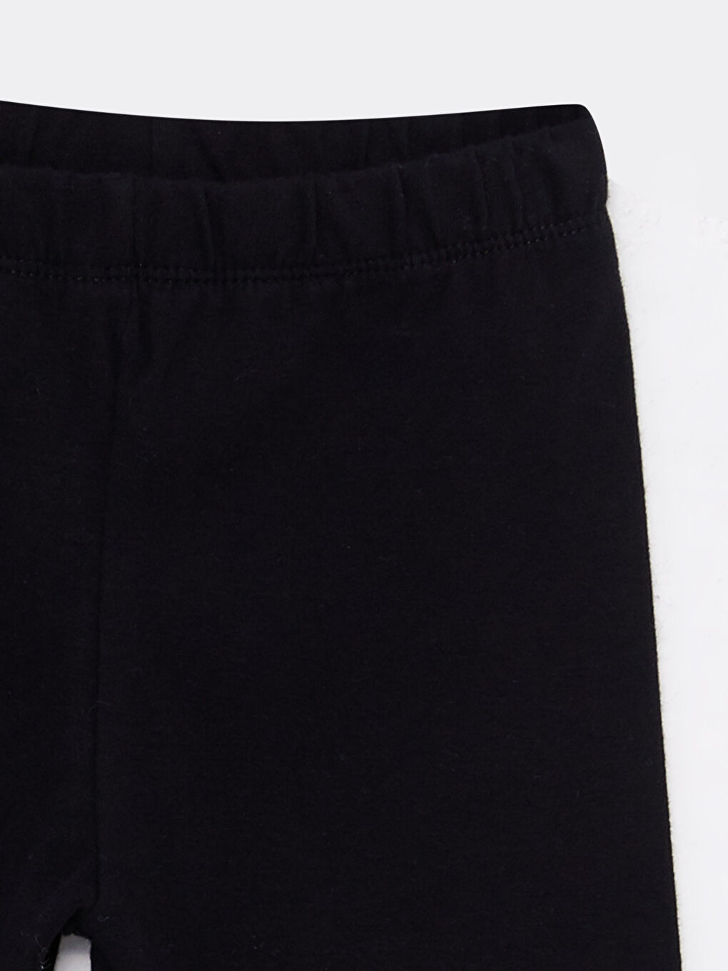 Elastic Waist Basic Baby Girls' Tights-2